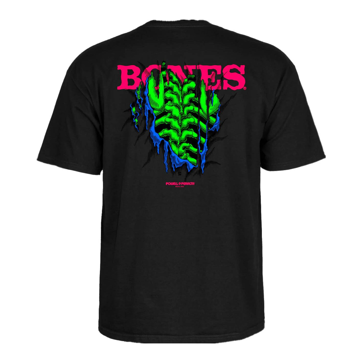 Camiseta Powell Peralta Shred Blacklight Black