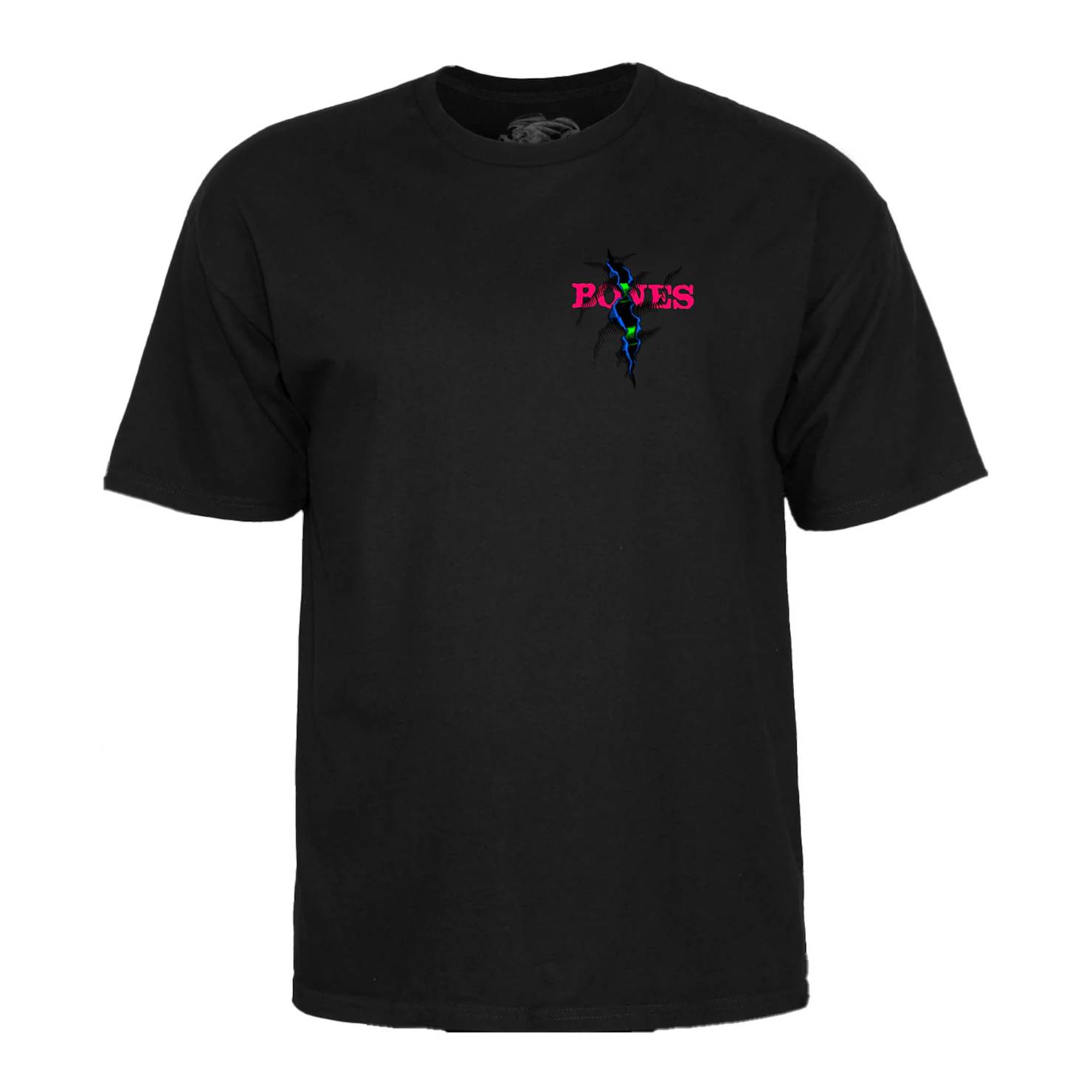 Camiseta Powell Peralta Shred Blacklight Black