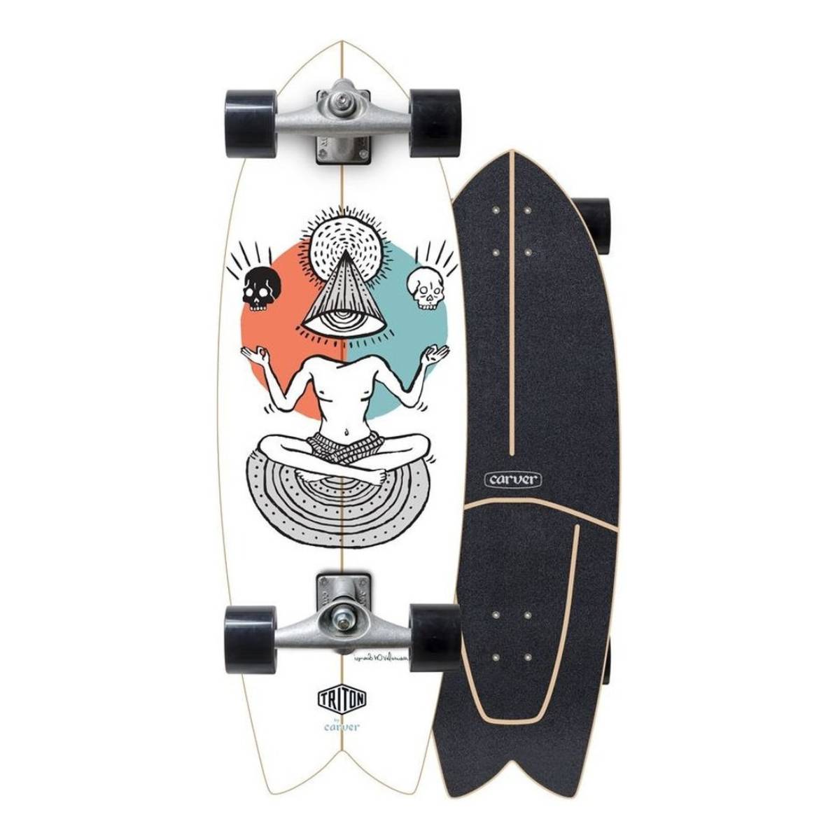 Surfskate Carver Triton Equilibrium CX Raw 29.25"