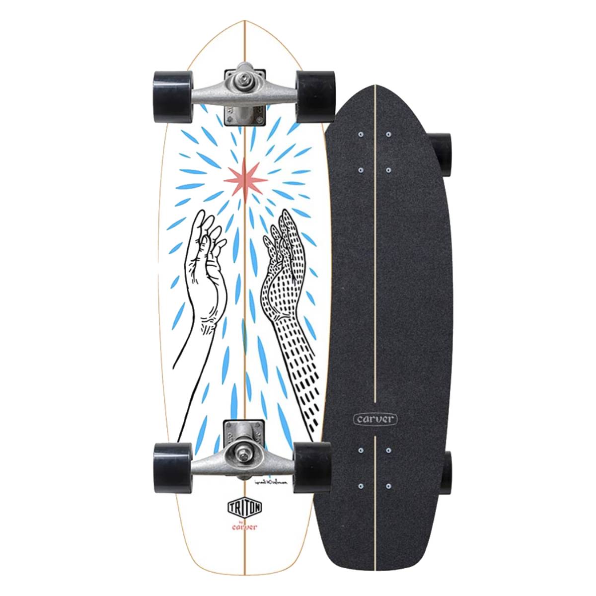 Surfskate Carver Triton Presence CX Raw 31"