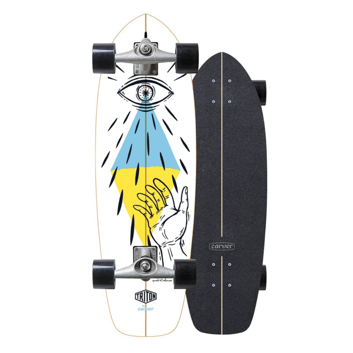 Surfskate Carver Triton Guidande CX Raw 29"