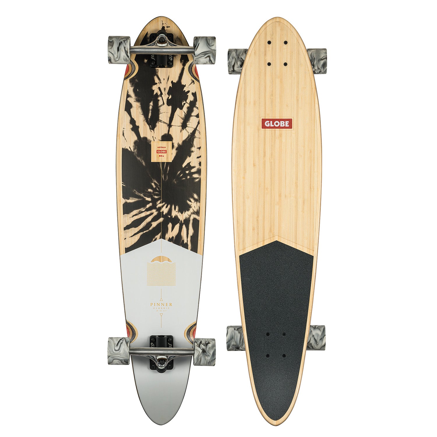 Longboard Globe Pinner Classic Bamboo Black Dye 40"