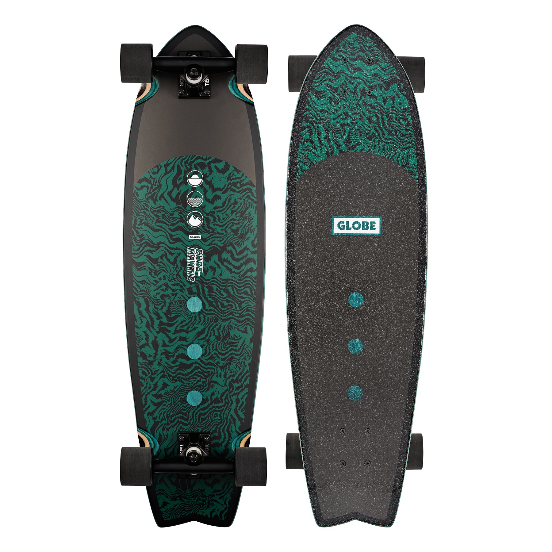 Cruiser Globe Chromantic Psy Palm 33"