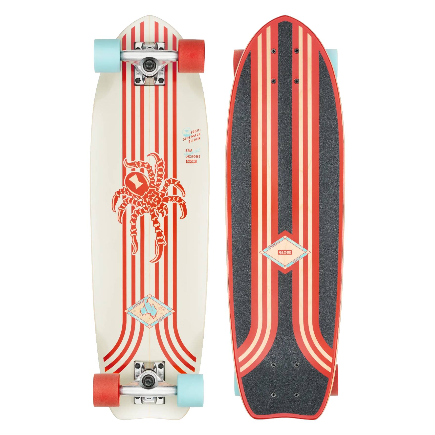 Cruiser Globe Sidewalk Slider Red Spider 28"