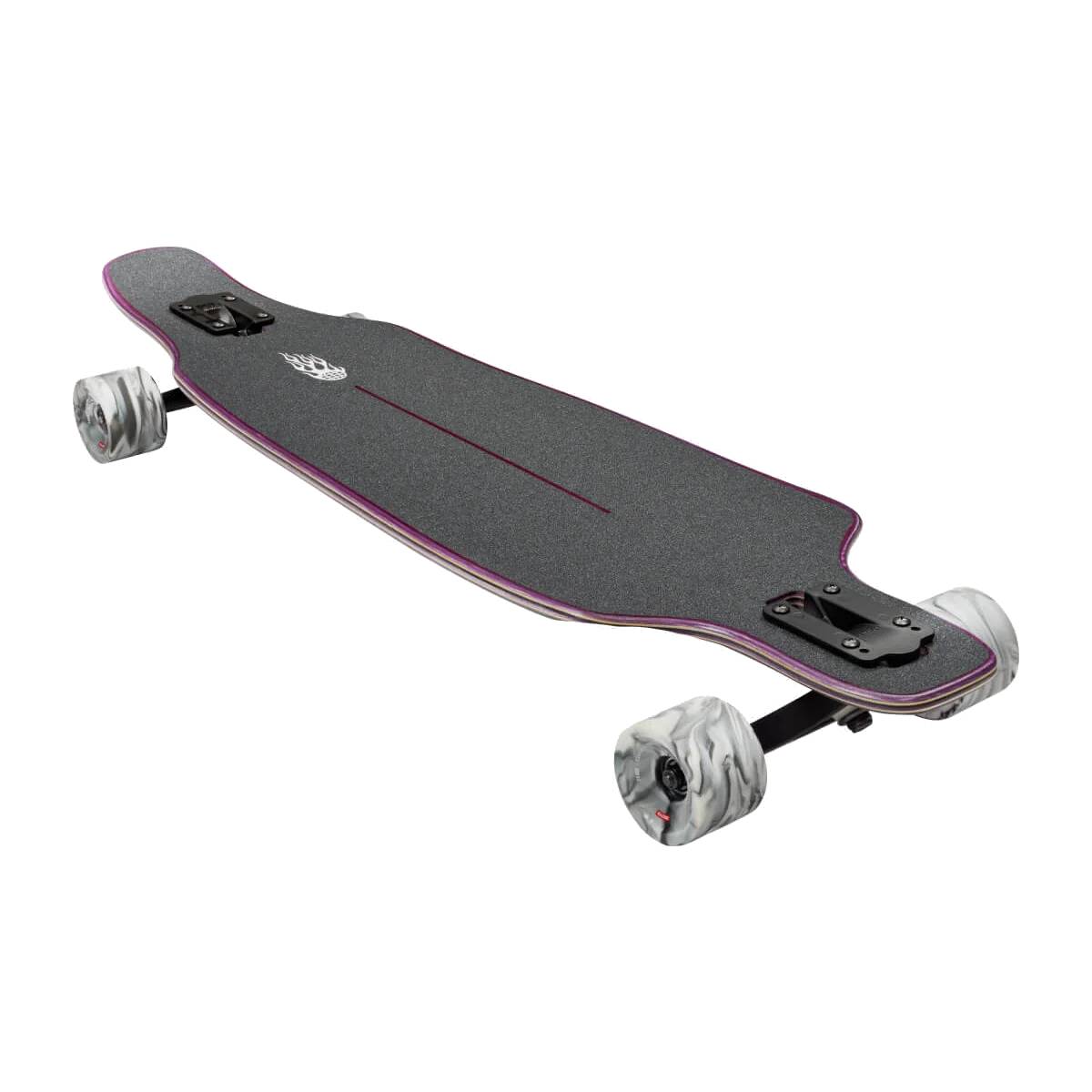 Longboard Globe Outlier Purple Flames 36"