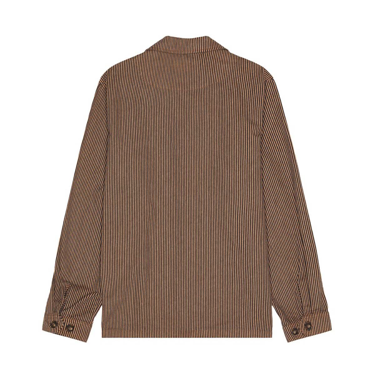Camisa Manga Larga Rhythm Hickory Stripe Work Cedar