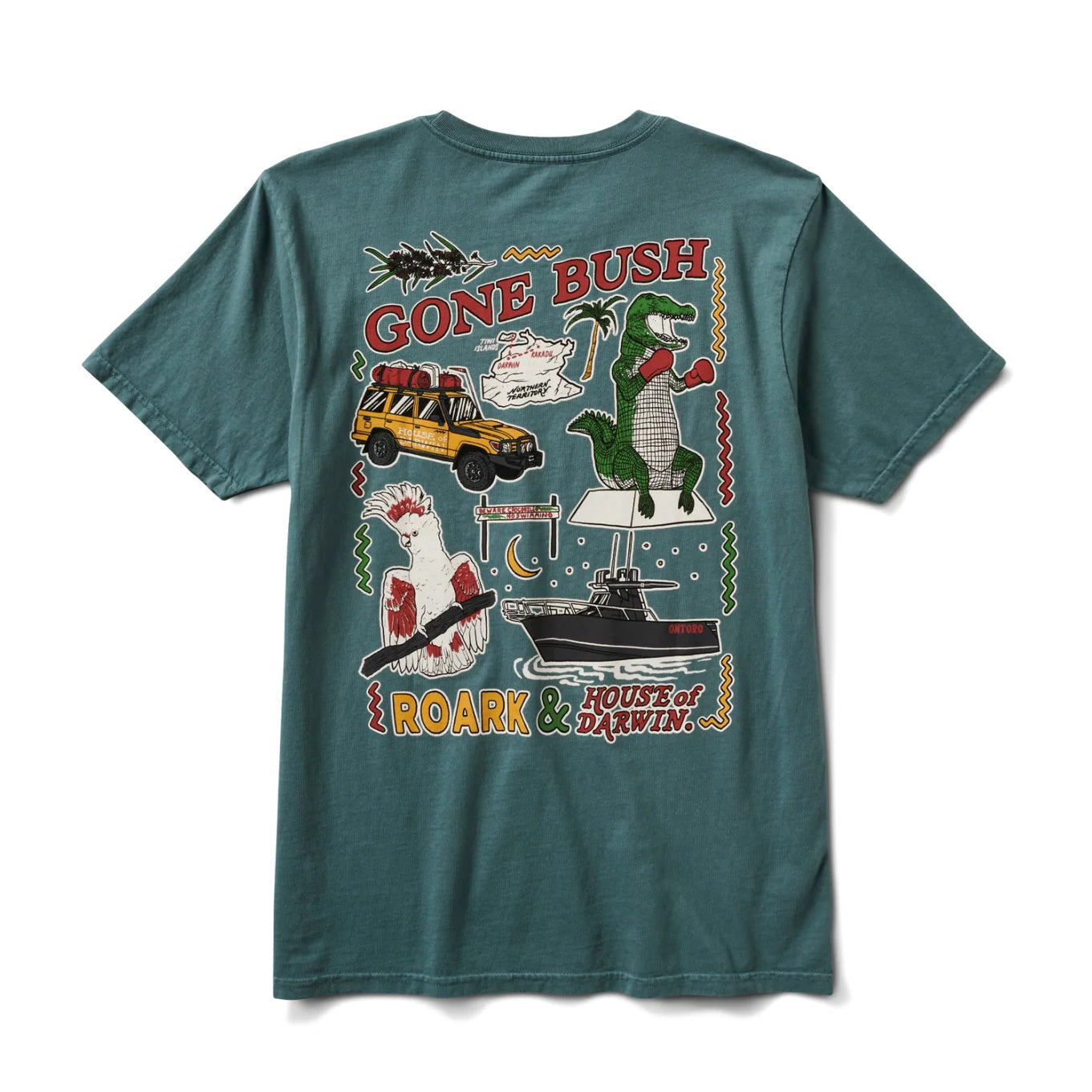 Camiseta Roark verde