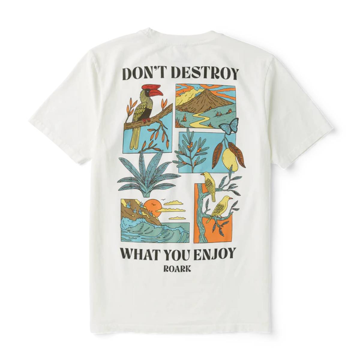 Camiseta Roark Enjoy Off White