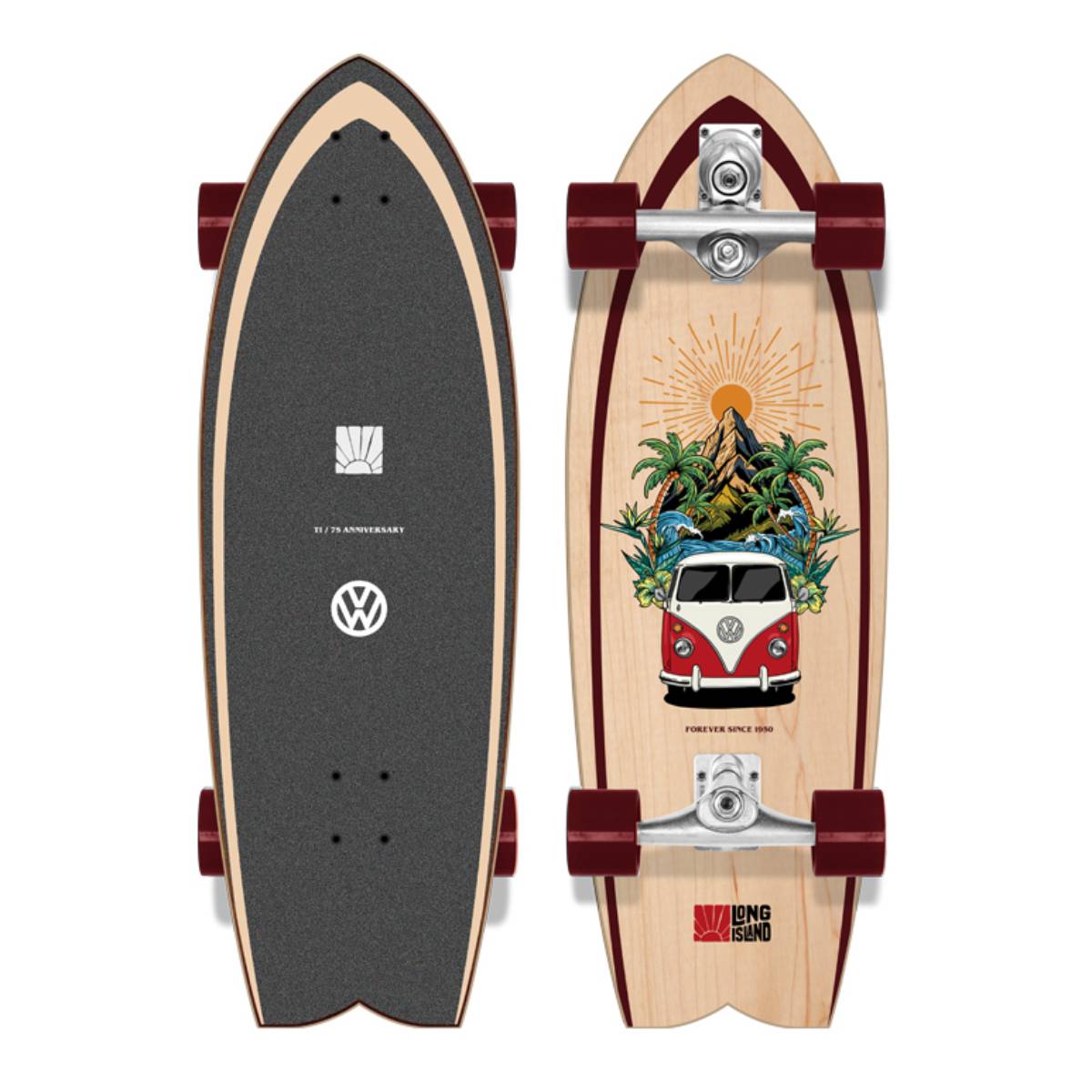 Surfskate Long Island California 75th x Volkswagen 30"