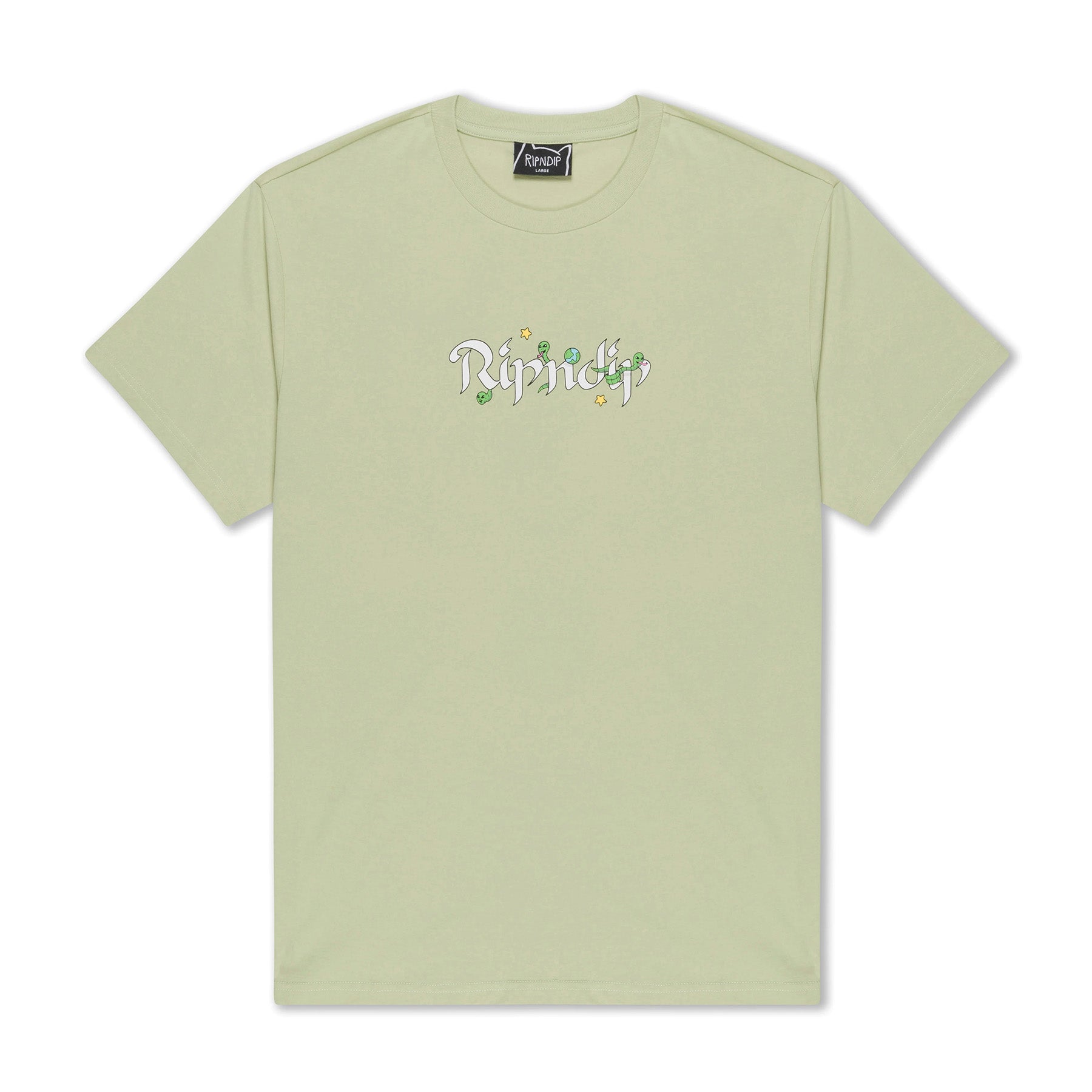 Camiseta Ripndip Alien Whisperer Light Moss