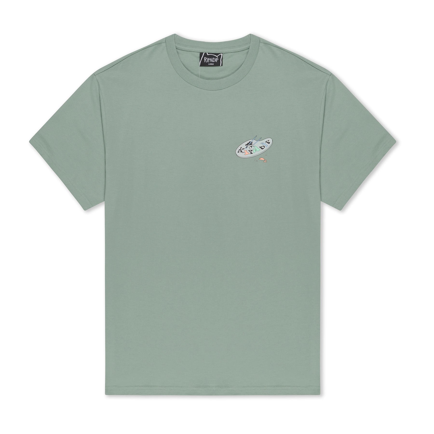 Camiseta Ripndip Art Club Dusty Sage