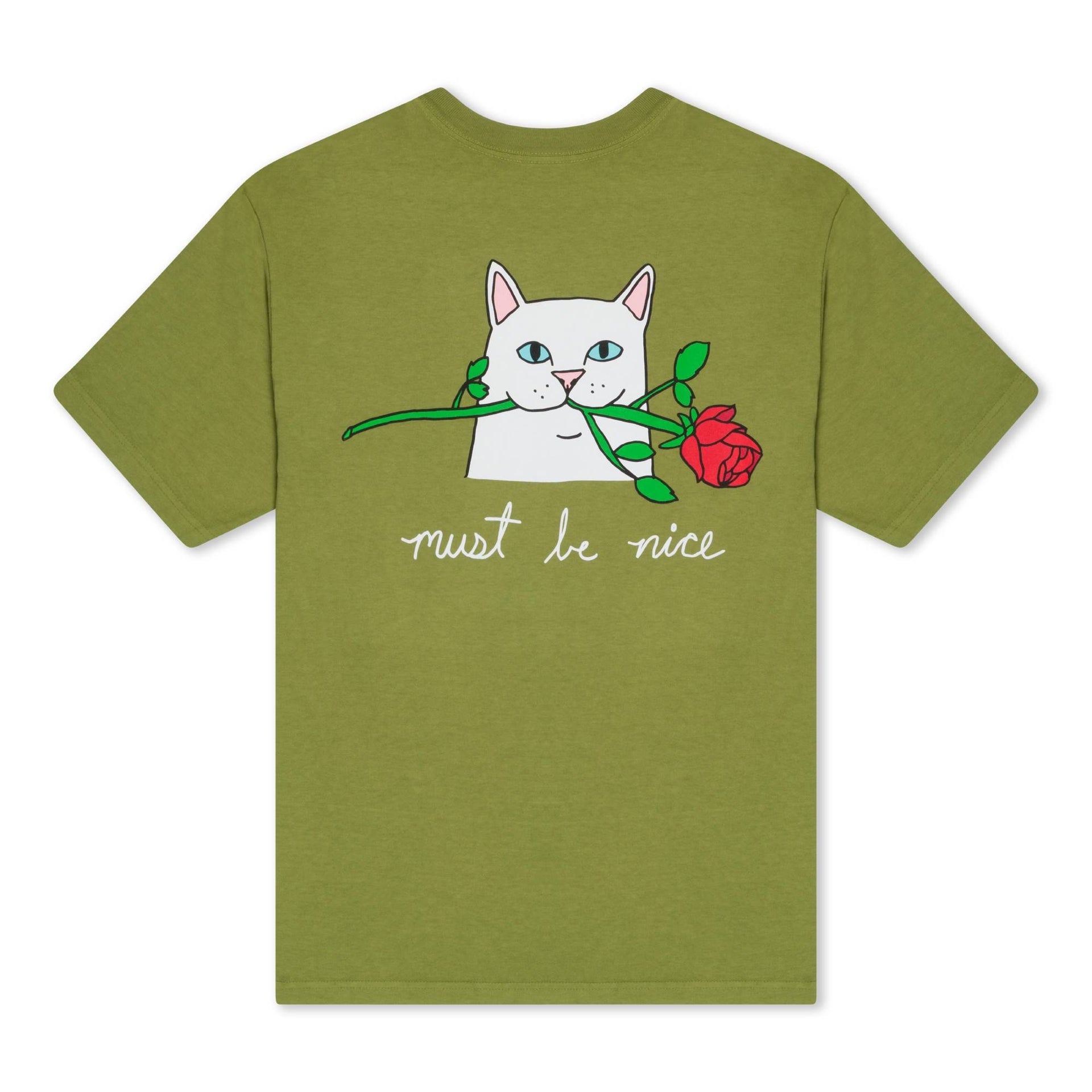 Camiseta Ripndip Romantic Nerm Light Forest