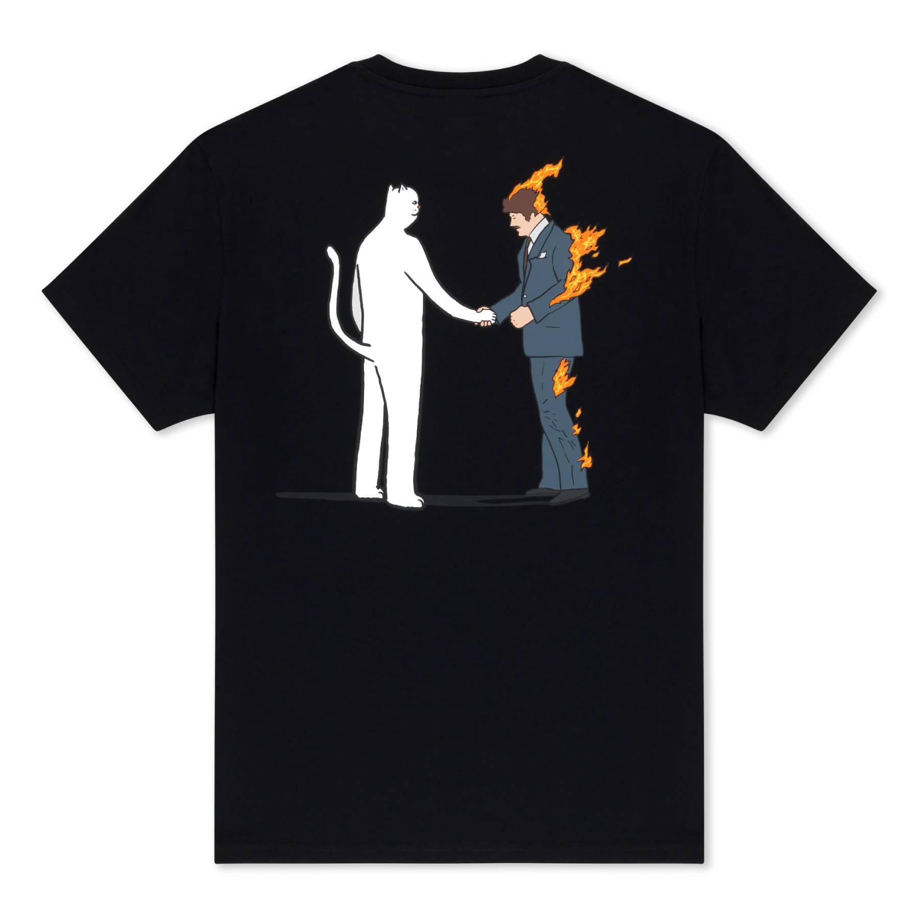 Camiseta Ripndip Burn Black