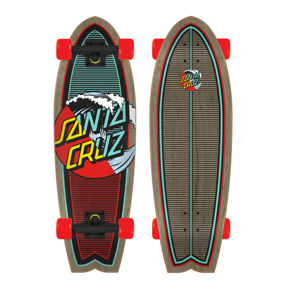 Cruiser Santa Cruz Classic Wave Splice Shark 8.8 x 27.7