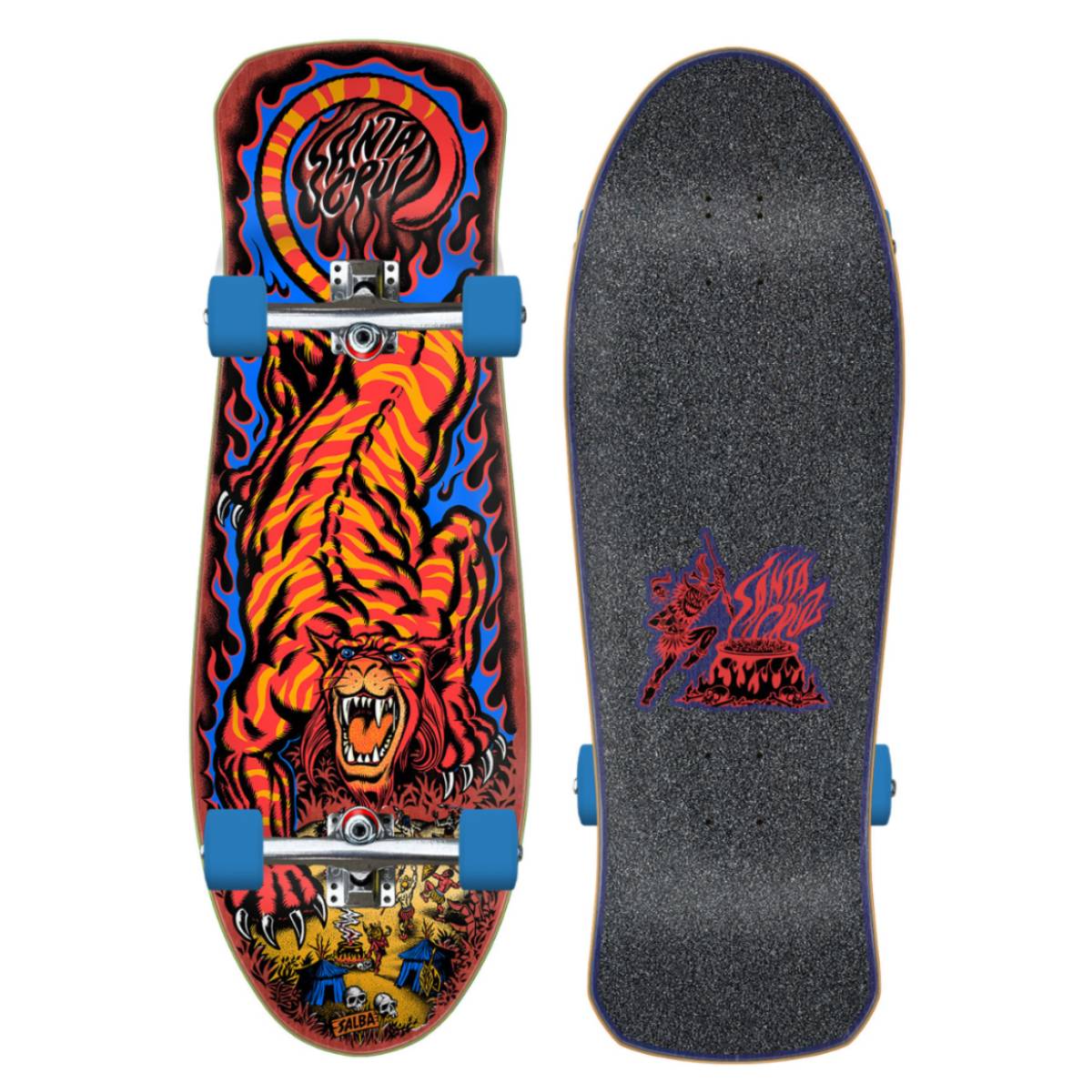 Cruiser Santa Cruz Salba Tiger 10.3 x 31.1