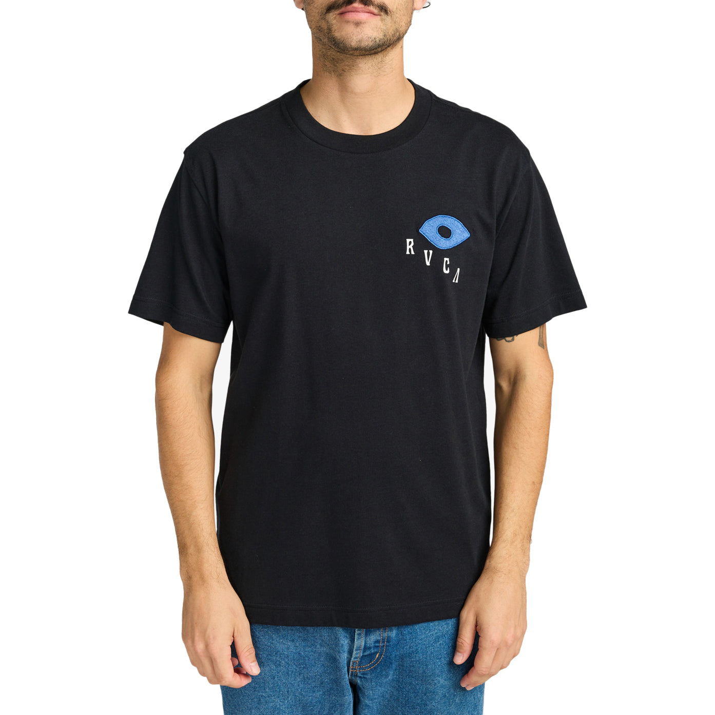 Camiseta RVCA Keep Growing Black