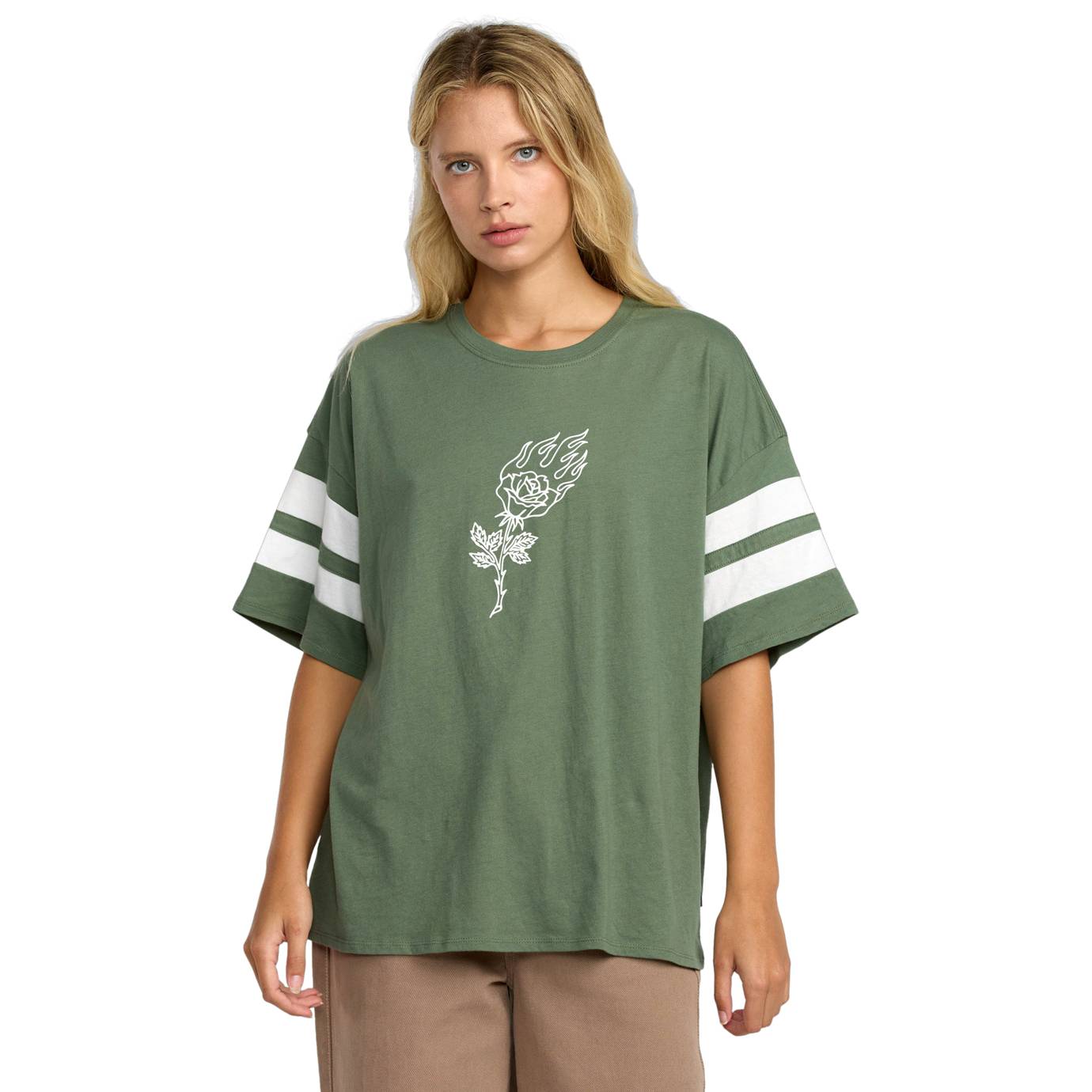 Camiseta RVCA Ksl Baggie Fir Green