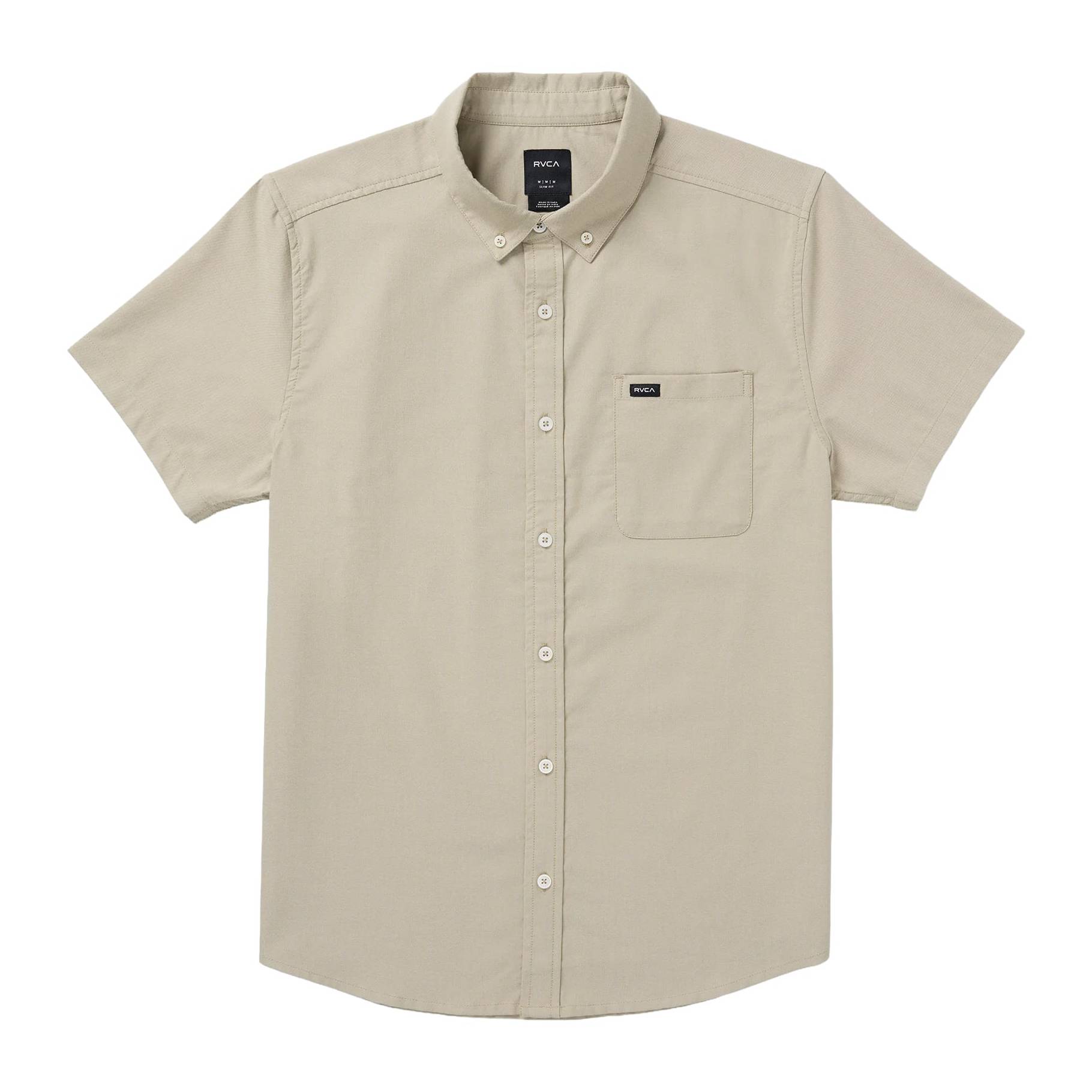 Camisa RVCA Thatll Do Stretch Vintage Khaki