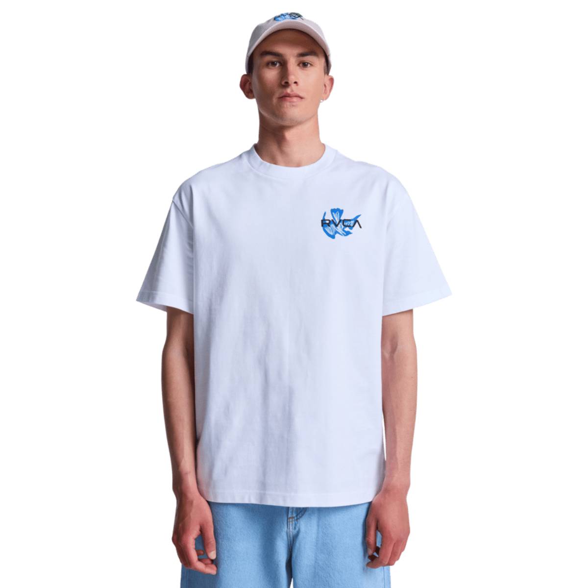 Camiseta RVCA AF Bonhomme White