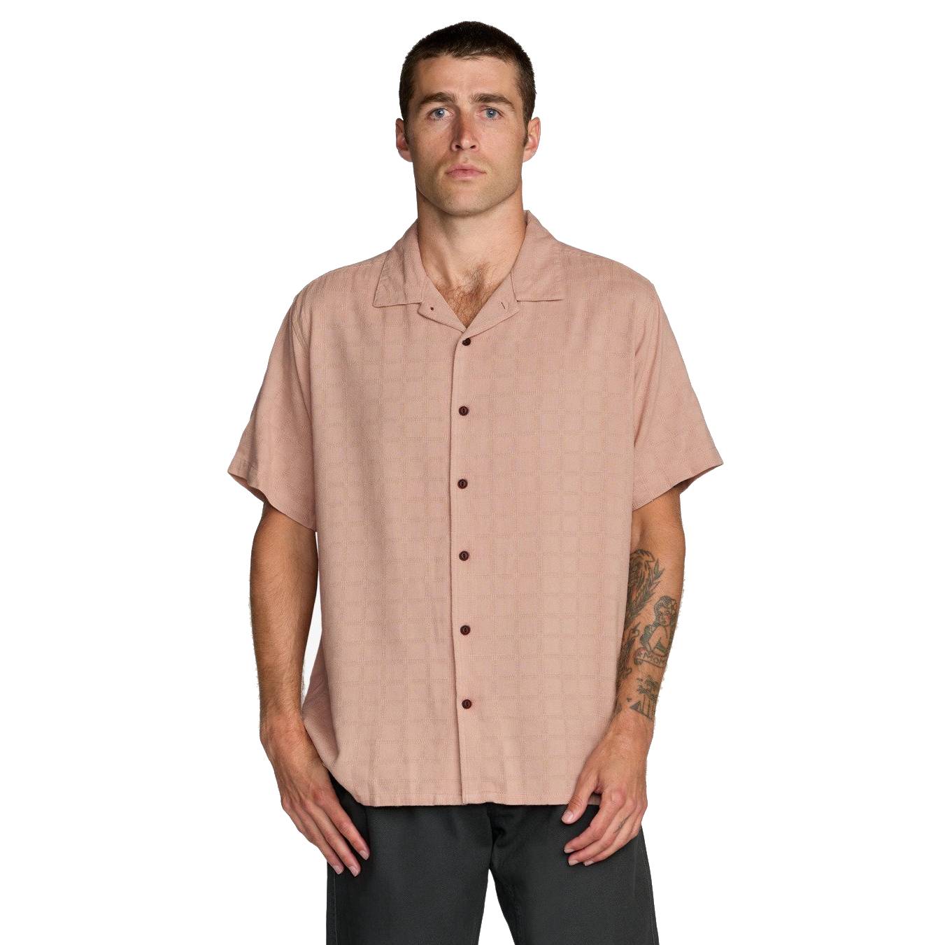 Camisa RVCA Vacancy Pale Mauve