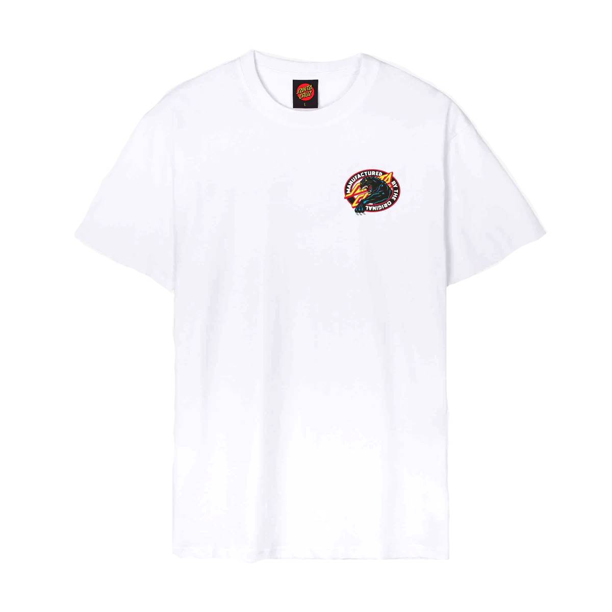 Camiseta Santa Cruz Natas SC Panther White