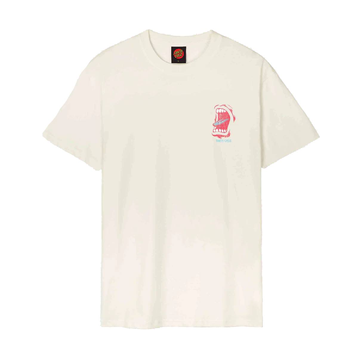 Camiseta Santa Cruz VTG Screaming Connect Unbleached Cotton