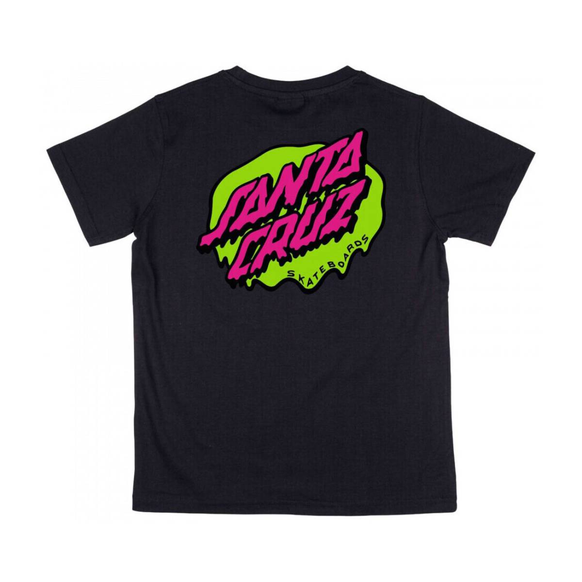 Camiseta Santa Cruz Slime Dot Black Niño