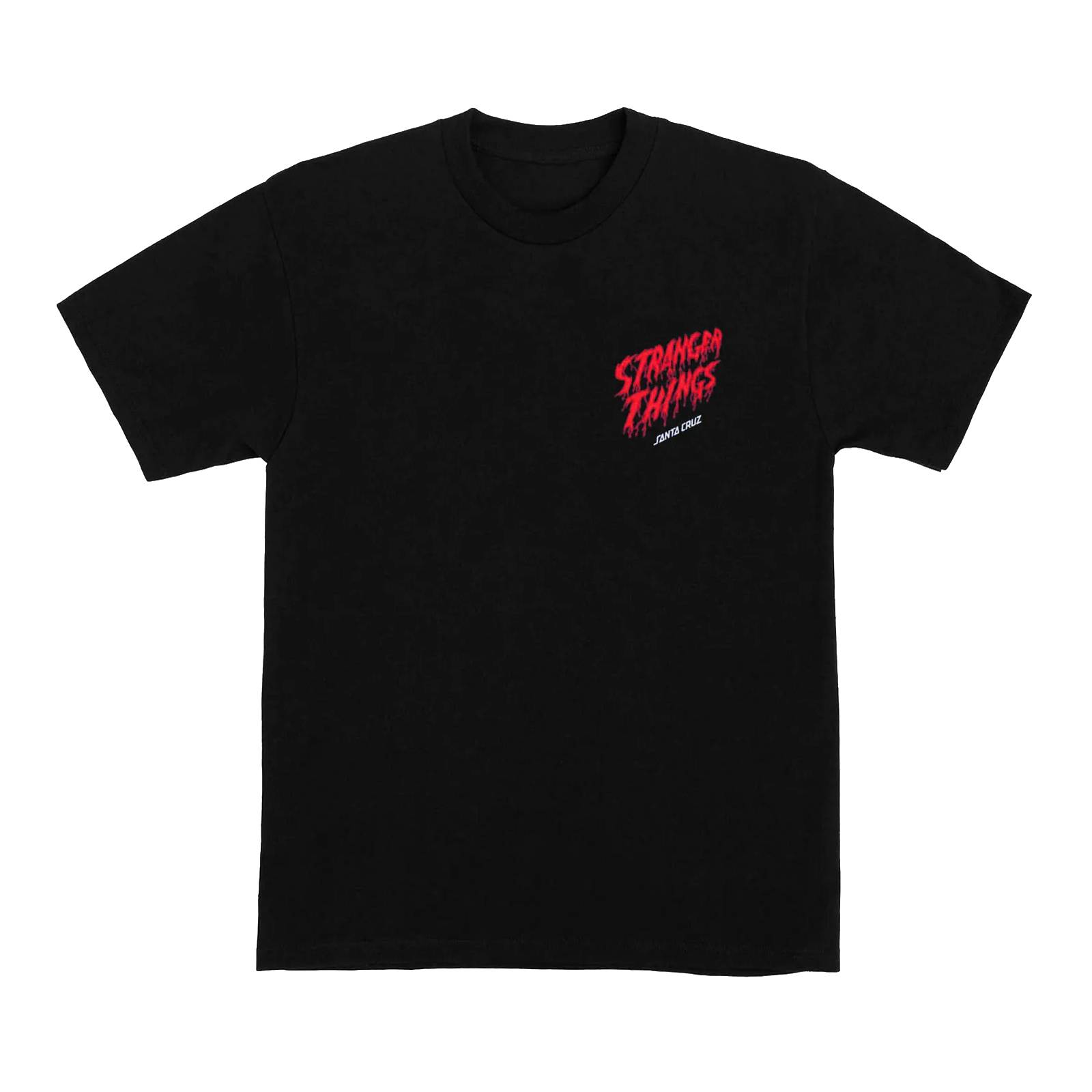 Camiseta Santa Cruz Stranger Things Eddie Slasher Black