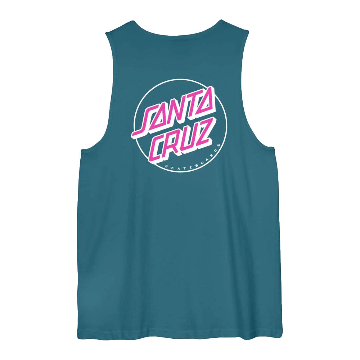 Camiseta Tirantes Santa Cruz Partial Dot Teal