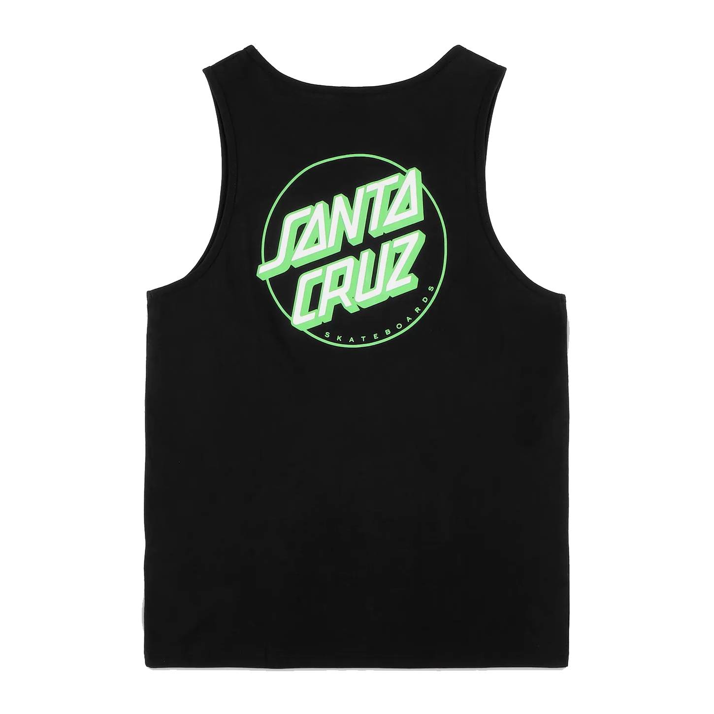 Camiseta Tirantes Santa Cruz Partial Dot Black Mint