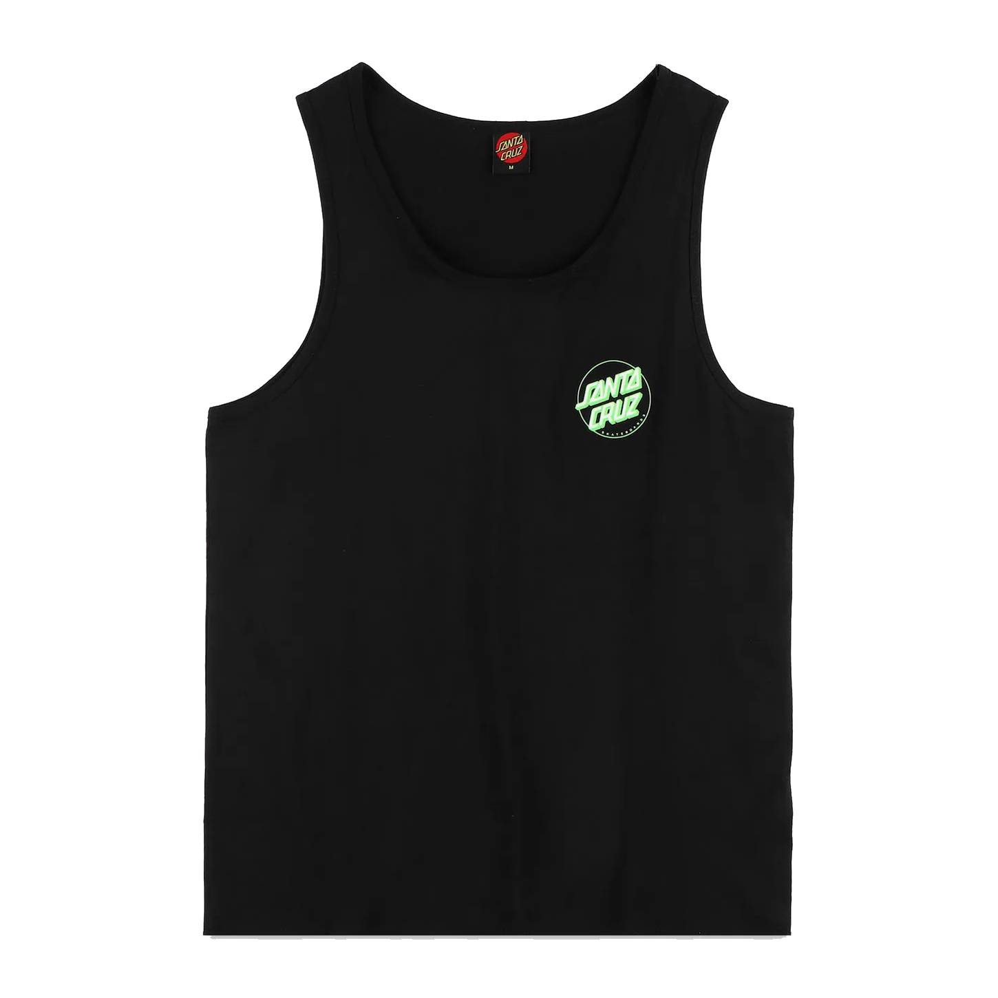 Camiseta Tirantes Santa Cruz Partial Dot Black Mint