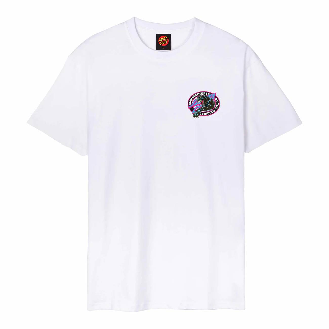 Camiseta Santa Cruz Natas Sketch Panther White