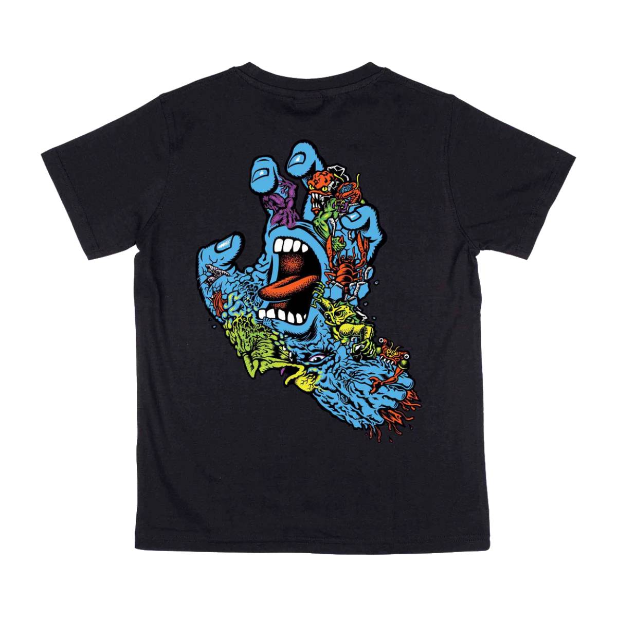 Camiseta Santa Cruz Roskopp Screaming Five Black Niño