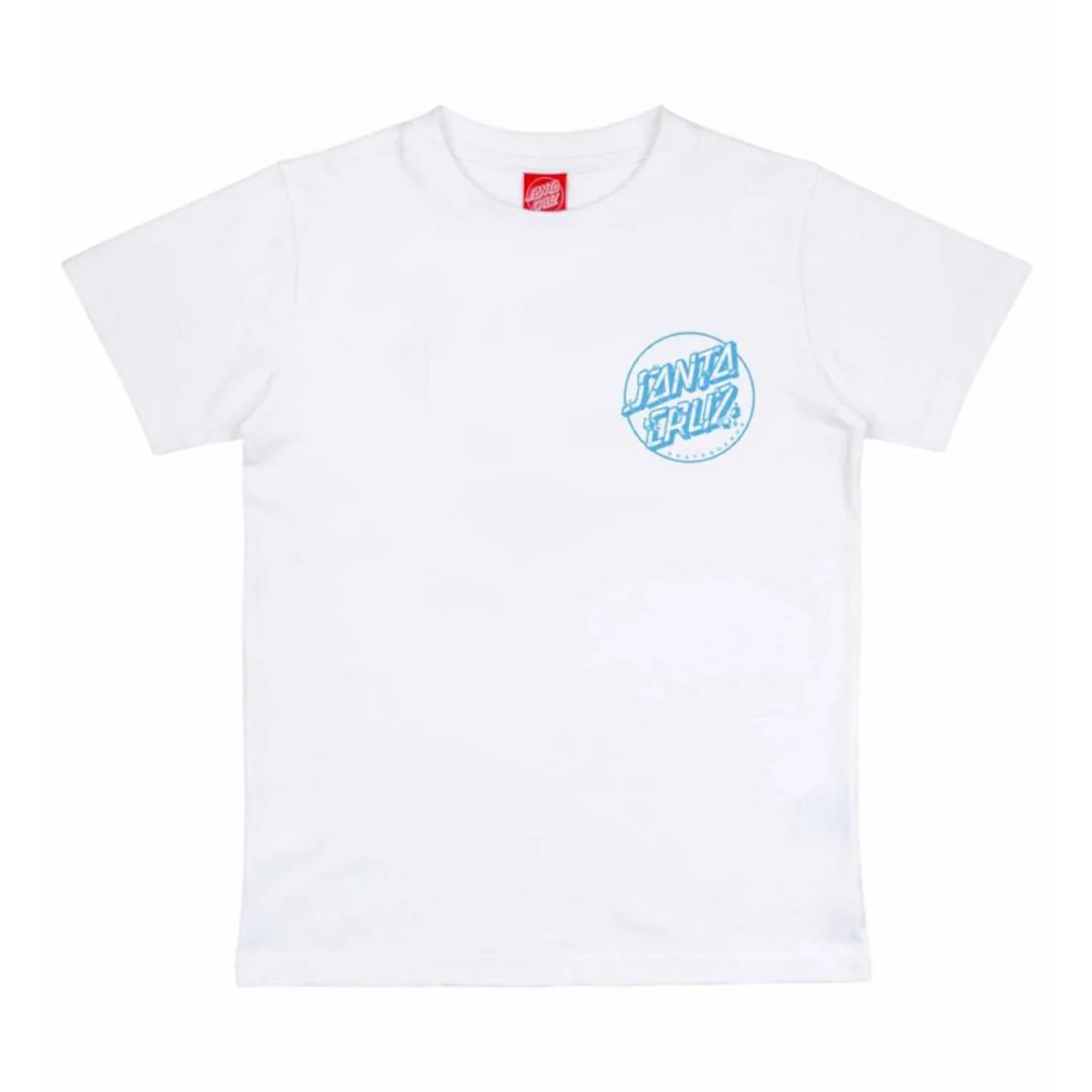 Camiseta Santa Cruz Roskopp Screaming Five White Niño