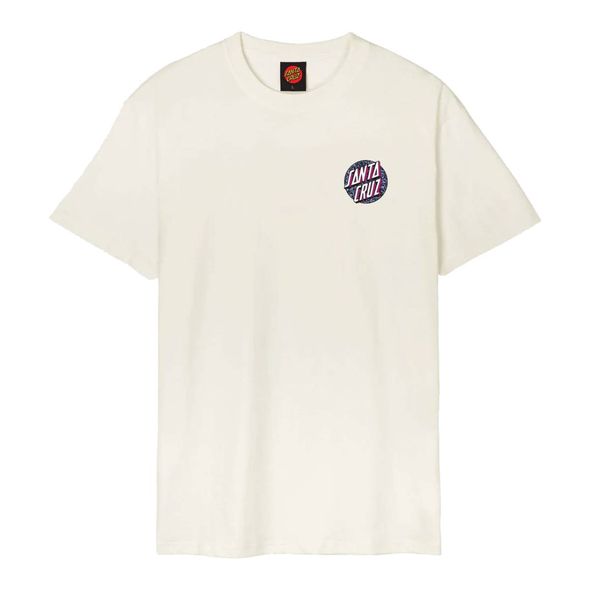Camiseta Santa Cruz Control Dot Unbleached Cotton