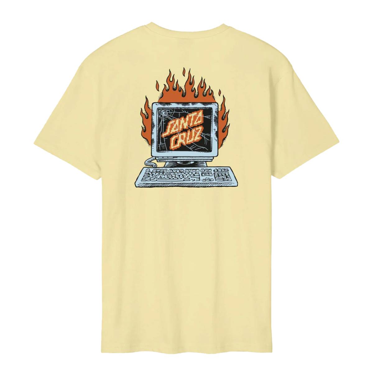 Camiseta Santa Cruz Self Destruct Custard
