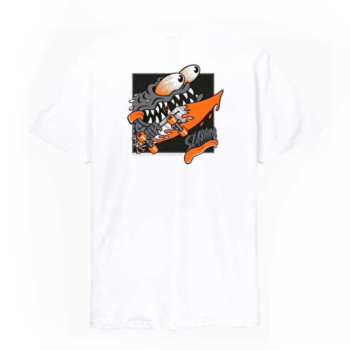 Camiseta Santa Cruz Meek Slasher Box White