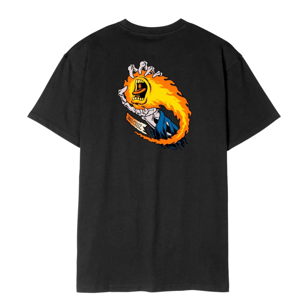 Camiseta Santa Cruz O'Brien Scream Reaper Black