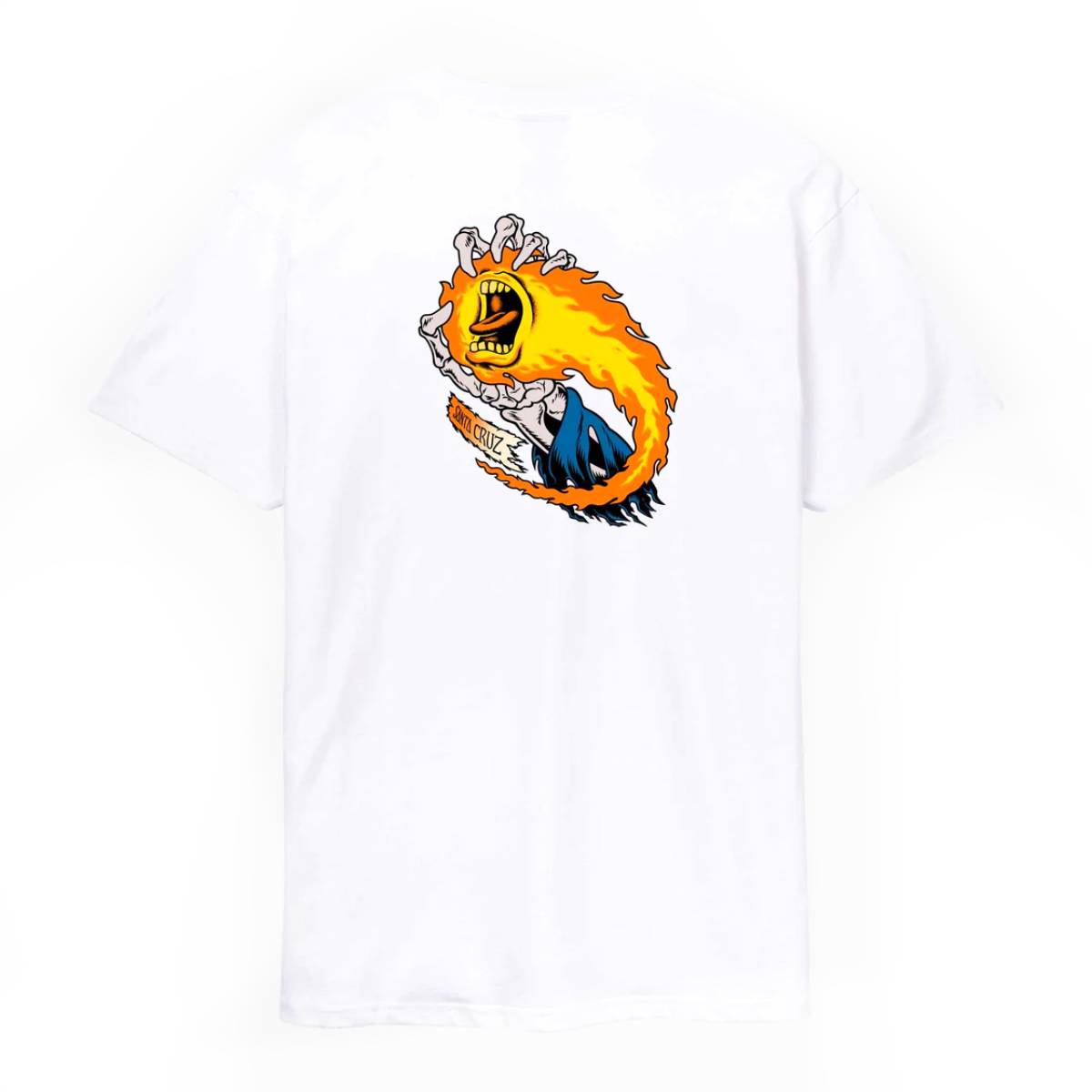 Camiseta Santa Cruz O'Brien Scream Reaper White