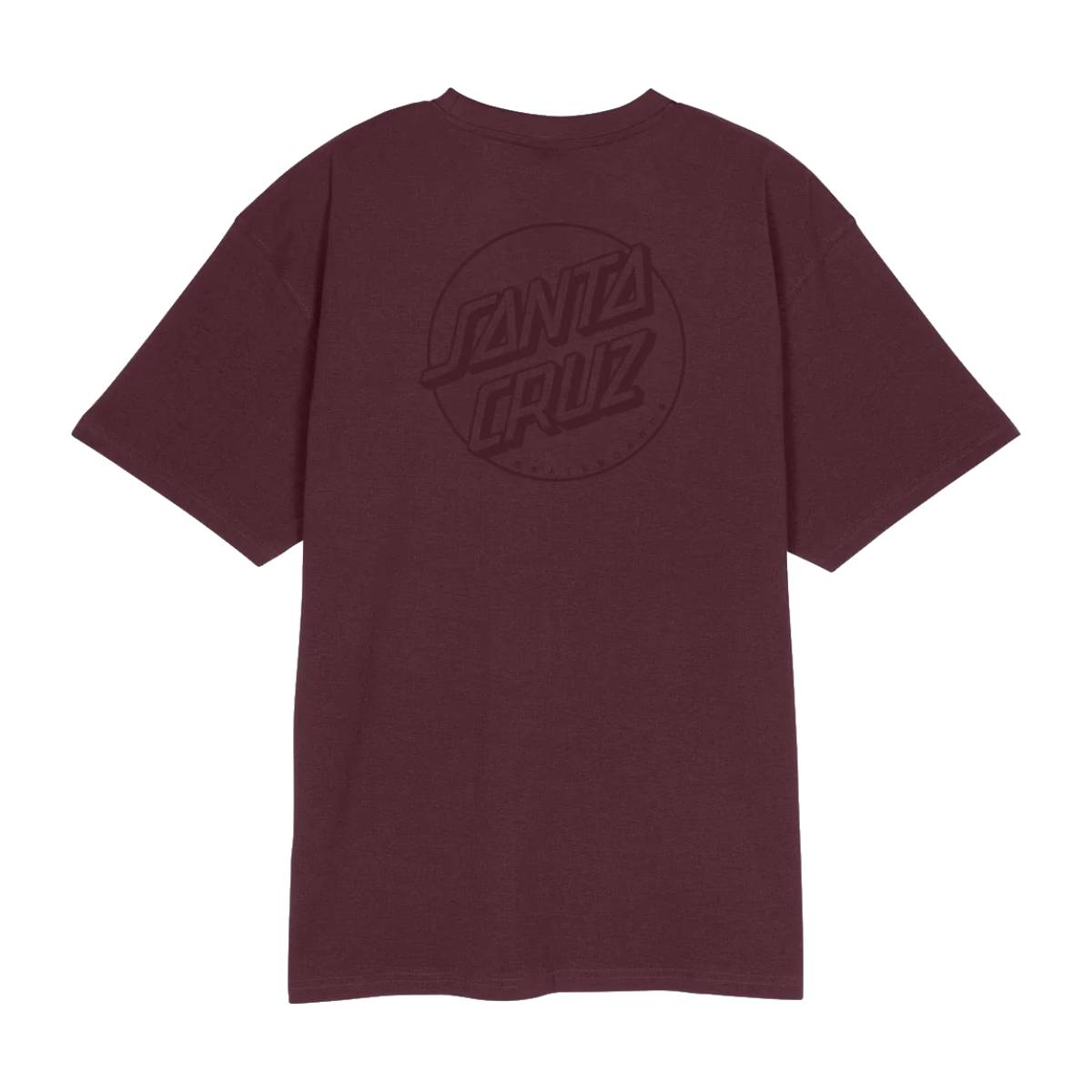 Camiseta Santa Cruz Tonal Opus Dot Stripe Dark Plum