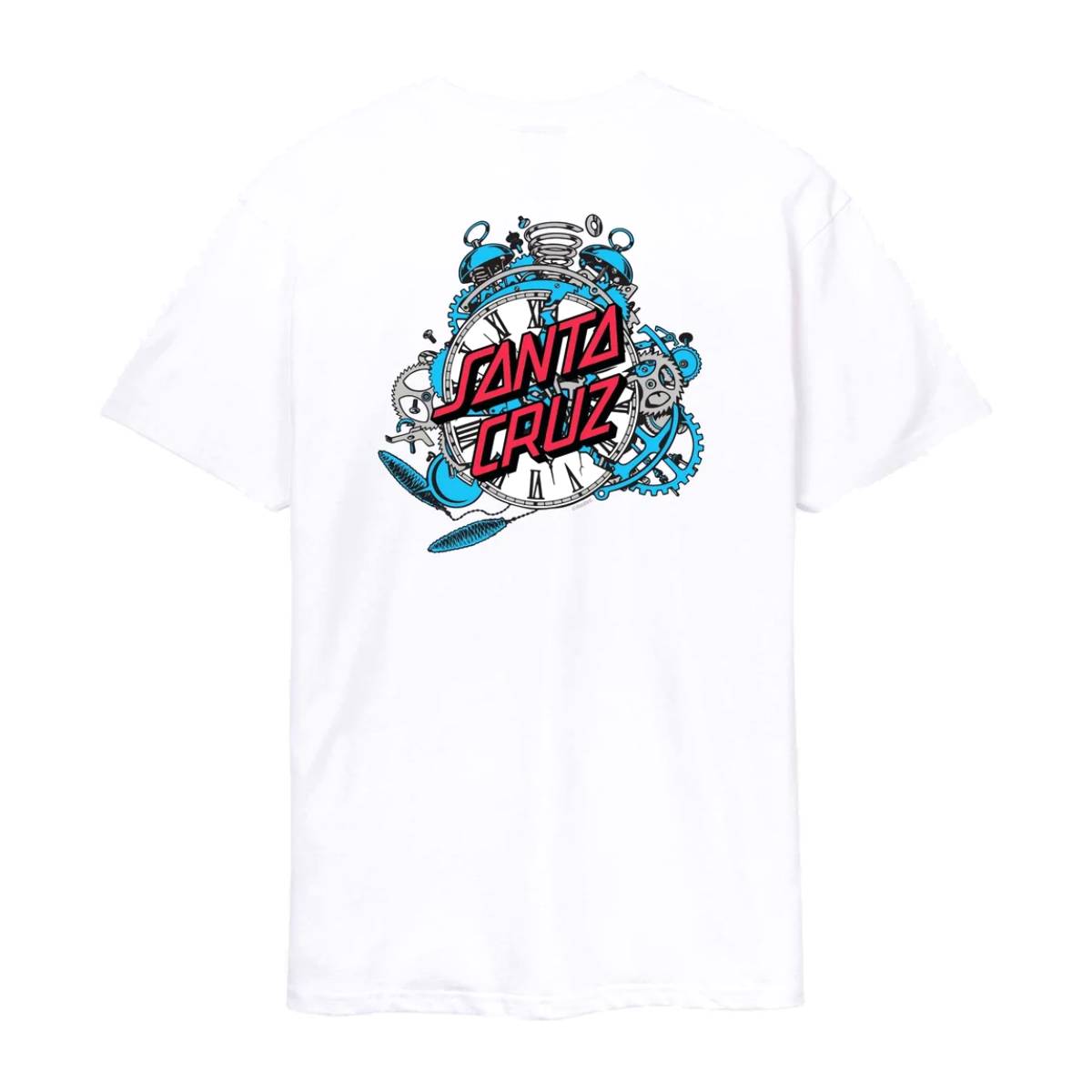Camiseta Santa Cruz Grabke Exploding Dot White
