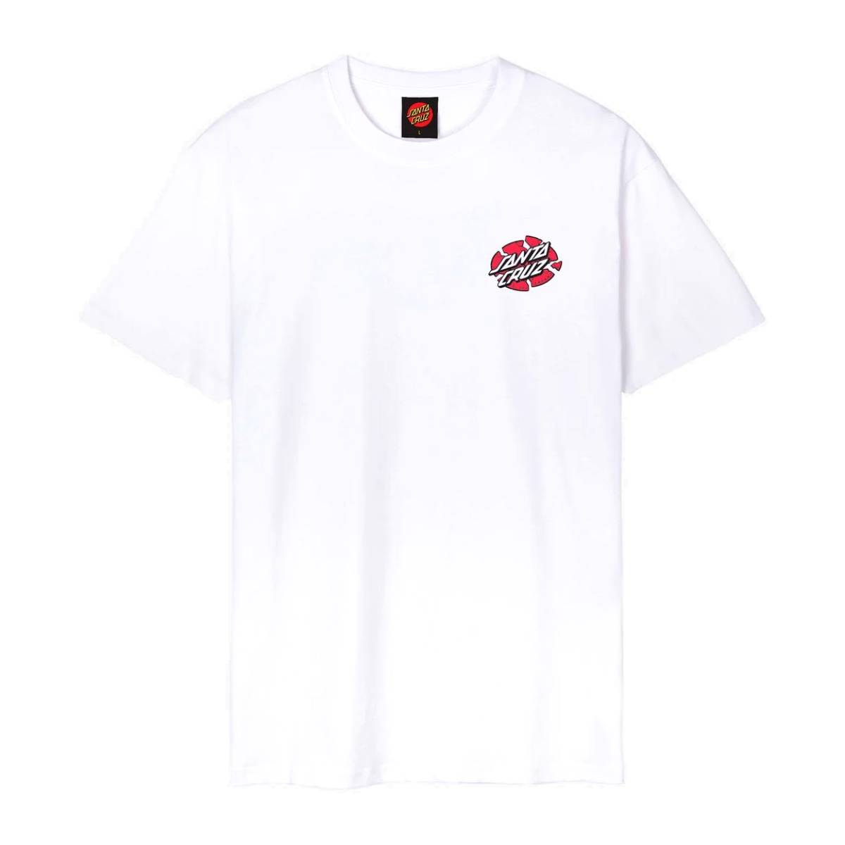 Camiseta Santa Cruz Grabke Exploding Dot White