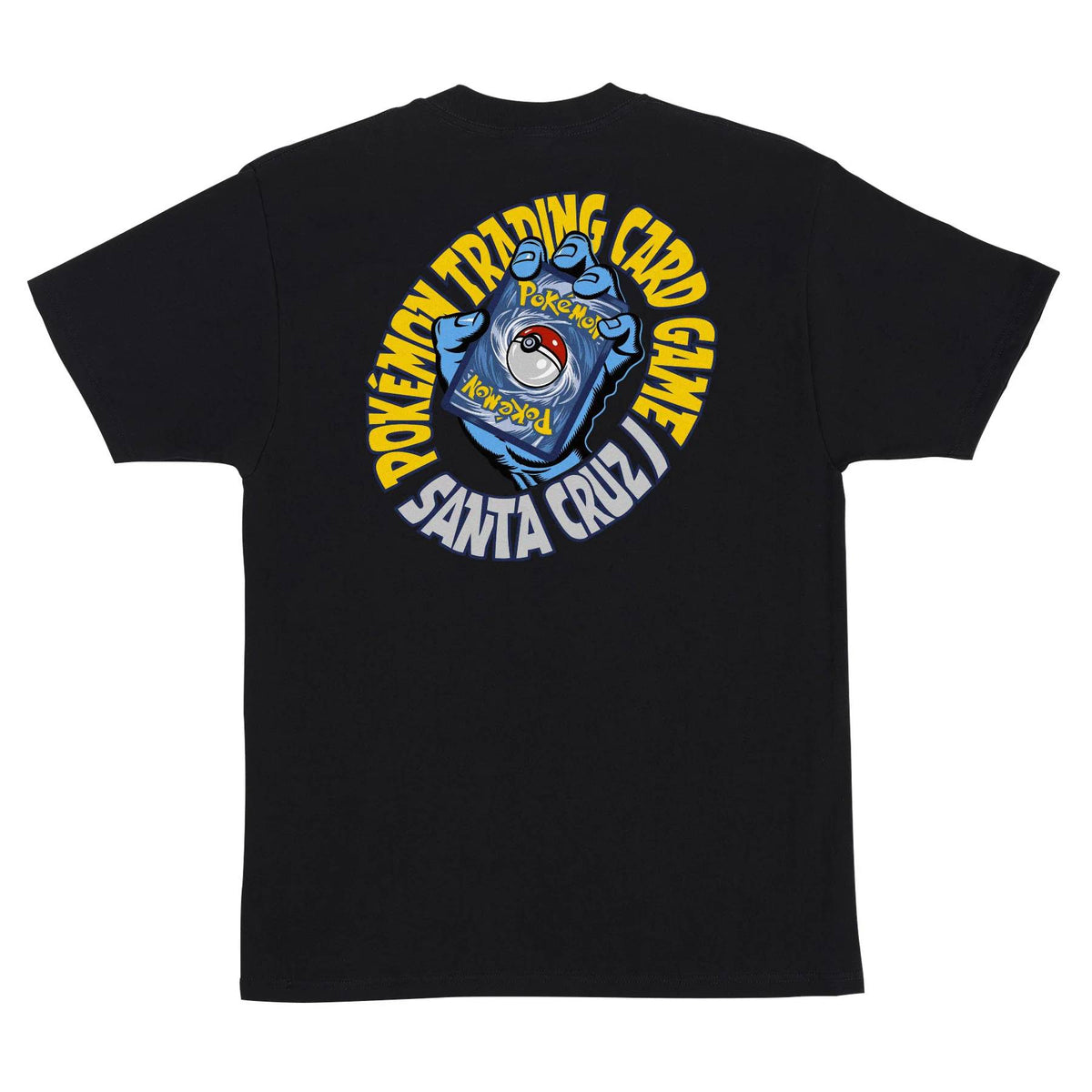 Camiseta Santa Cruz X Pokémon TCG Hand Black