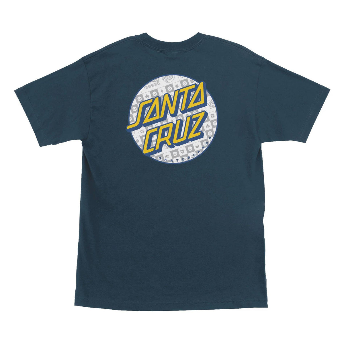 Camiseta Santa Cruz X Pokémon Energy Dot Harbor Blue