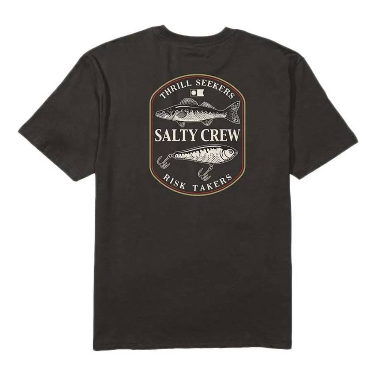 Camiseta Salty Crew Baited Black