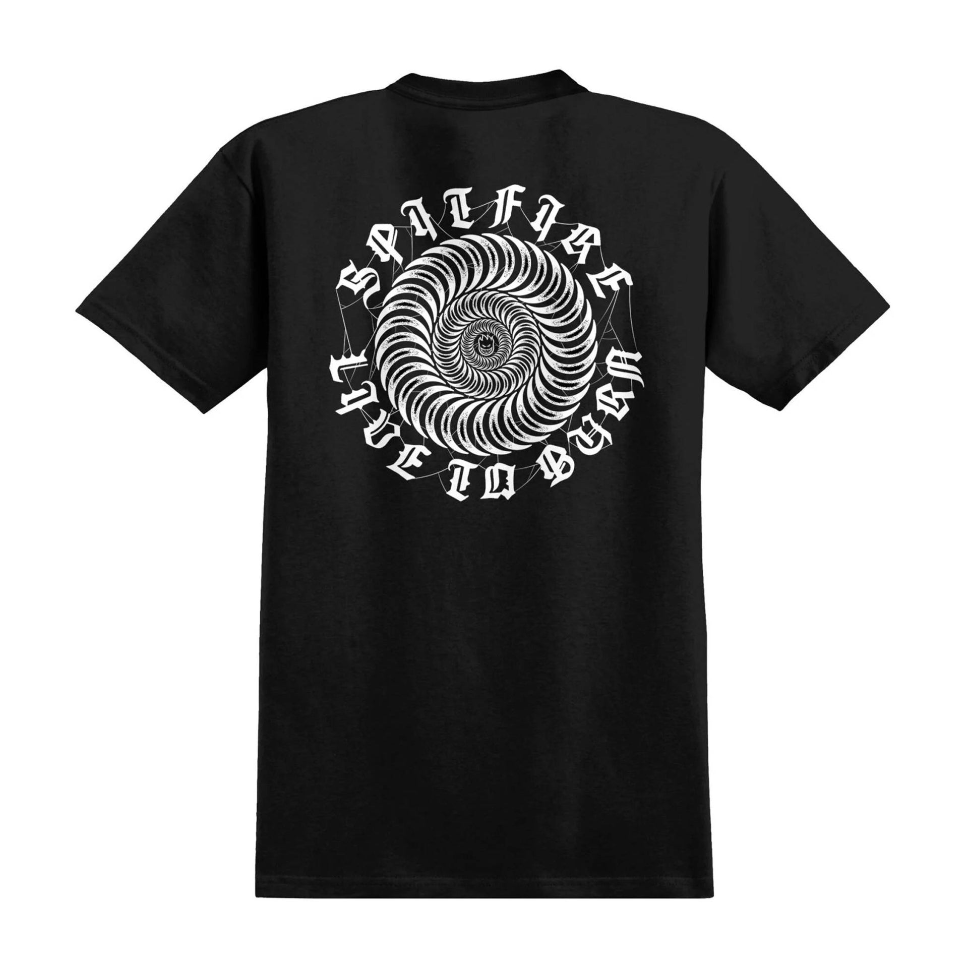 Camiseta Spitfire Web Classic Black