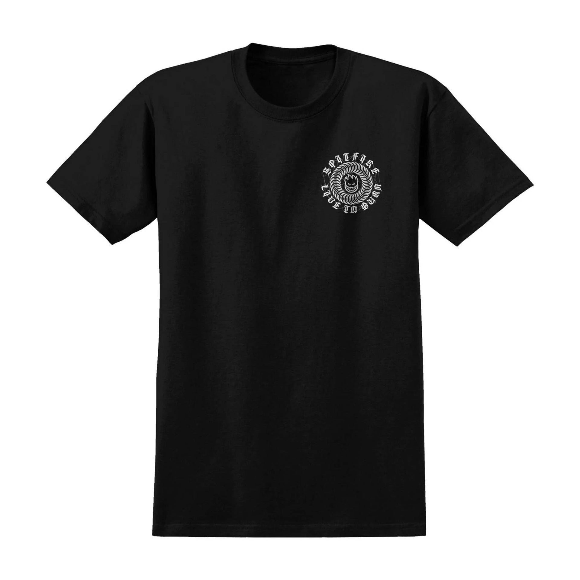 Camiseta Spitfire Web Classic Black