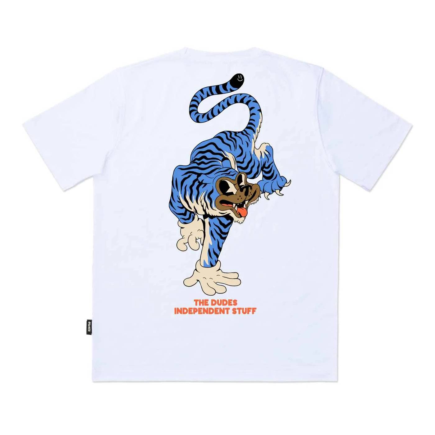 Camiseta The Dudes Tiger Bear Blue White