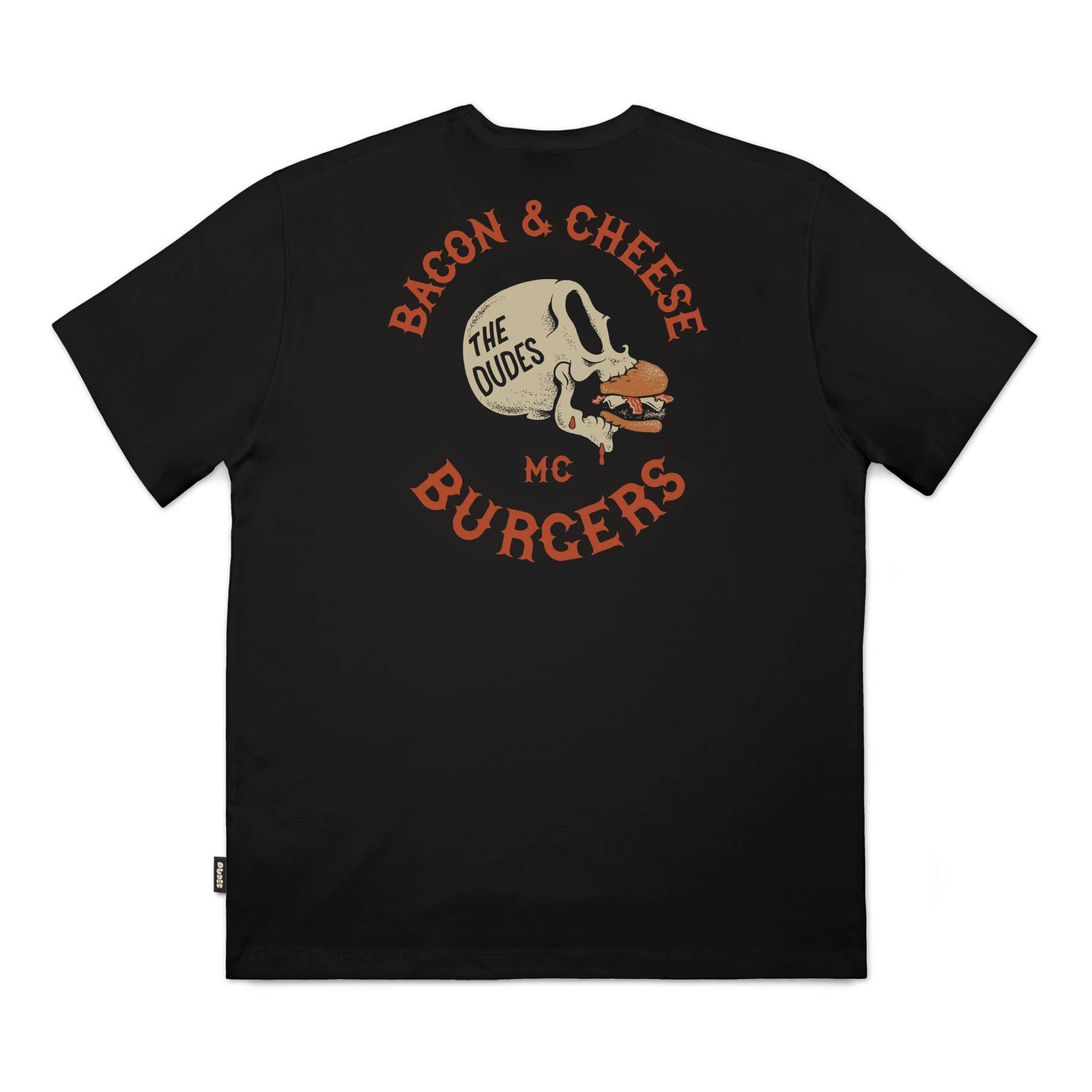 Camiseta The Dudes Bacon & Cheese Black