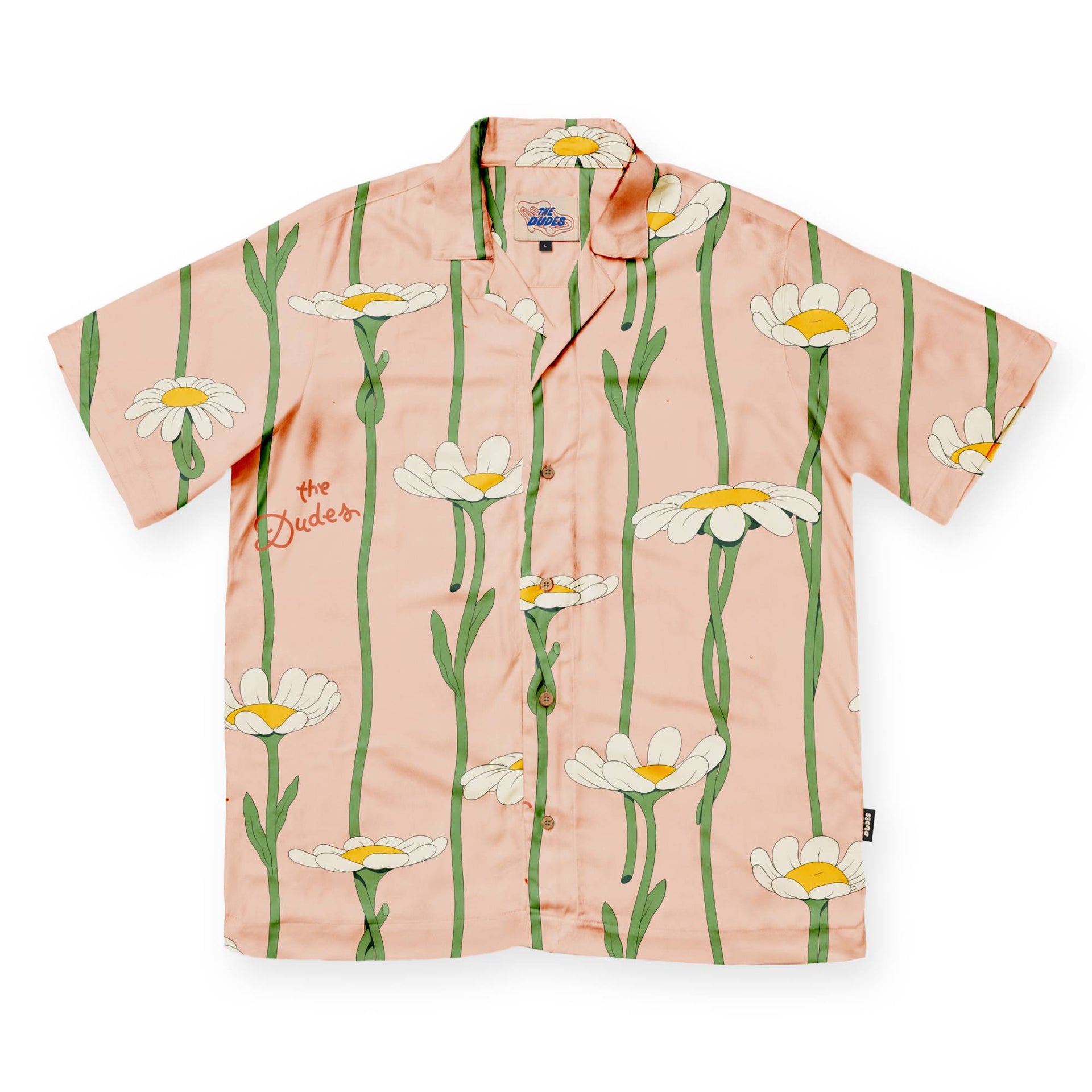 Camisa The Dudes Flower Multicolor